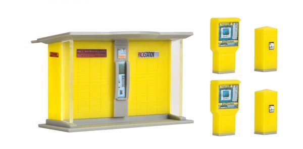 Vollmer 43777 H0 DHL-Packstation mit Briefk