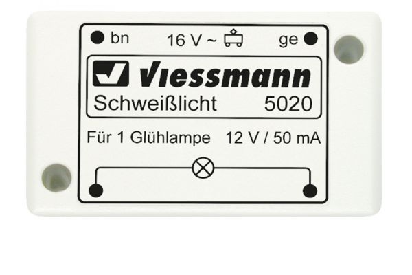 Viessmann 5020 Elektronisches Schweißlicht. Ein se hr h