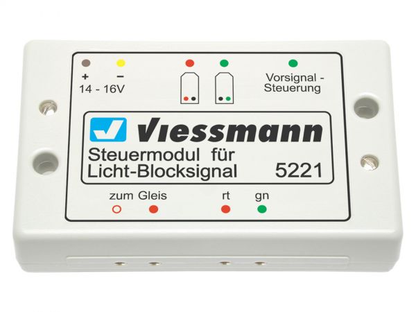 Viessmann 5221 H0/N/Z/TT Steuermodul für 2-begrif fige