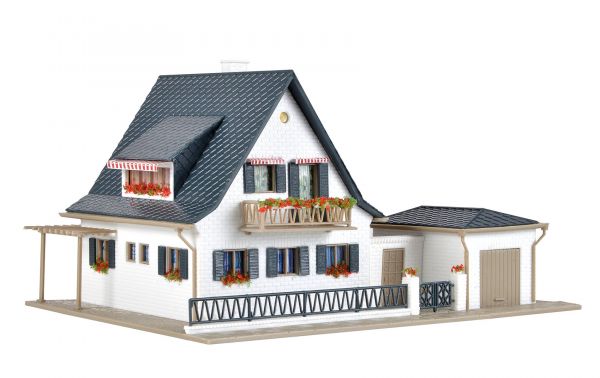 Vollmer 43718 H0 Wohnhaus mit Garage