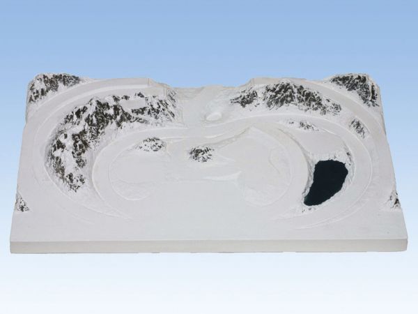 Noch 87090 Z Fertiggelände Tirol 74 x 51 cm, ca. 10,5 c
