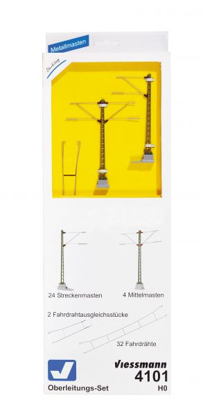 Viessmann 4101 H0 Oberleitungs-Set passend zur Mär klin