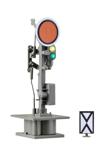 Viessmann 4906 TT Form-Vorsignal DR 2-begriffig, Scheib