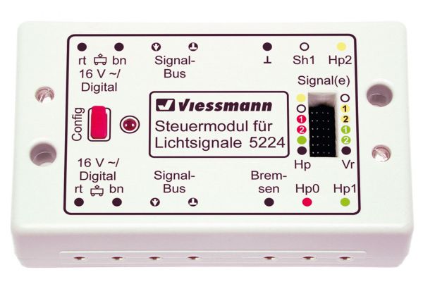 Viessmann 5224 Digitalsteuermodul für Licht-Block signa