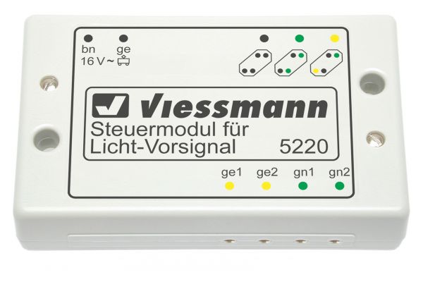 Viessmann 5220 H0/N/Z/TT Steuermodul für einzelne und a