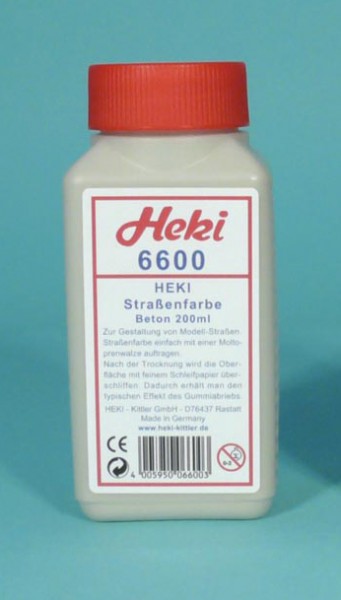 Heki 6600 Straßenfarbe Beton, 200 ml