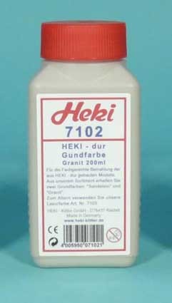 Heki 7102 Heki dur Farbe Granit, 200 ml