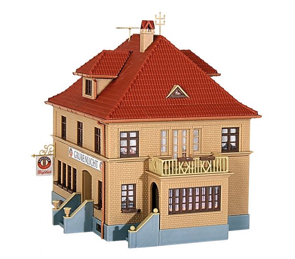 Kibri 38737 8737 H0 Haus Grubenlicht 15 x 13,5 x 14 cm