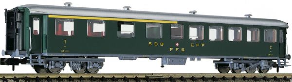 Fleischmann 813804 Stahlwagen 1./2. Kl der SBB