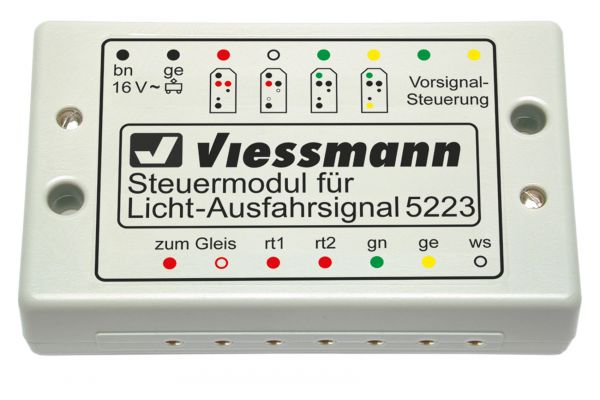 Viessmann 5223 H0/N/Z/TT Steuermodul 4-begriffige Licht